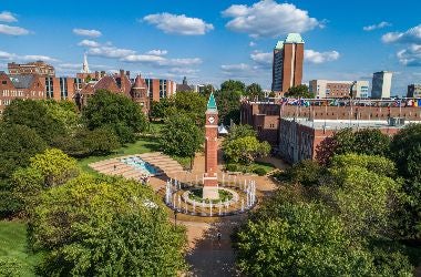 SLU Campus Aerial Photo Spotlight