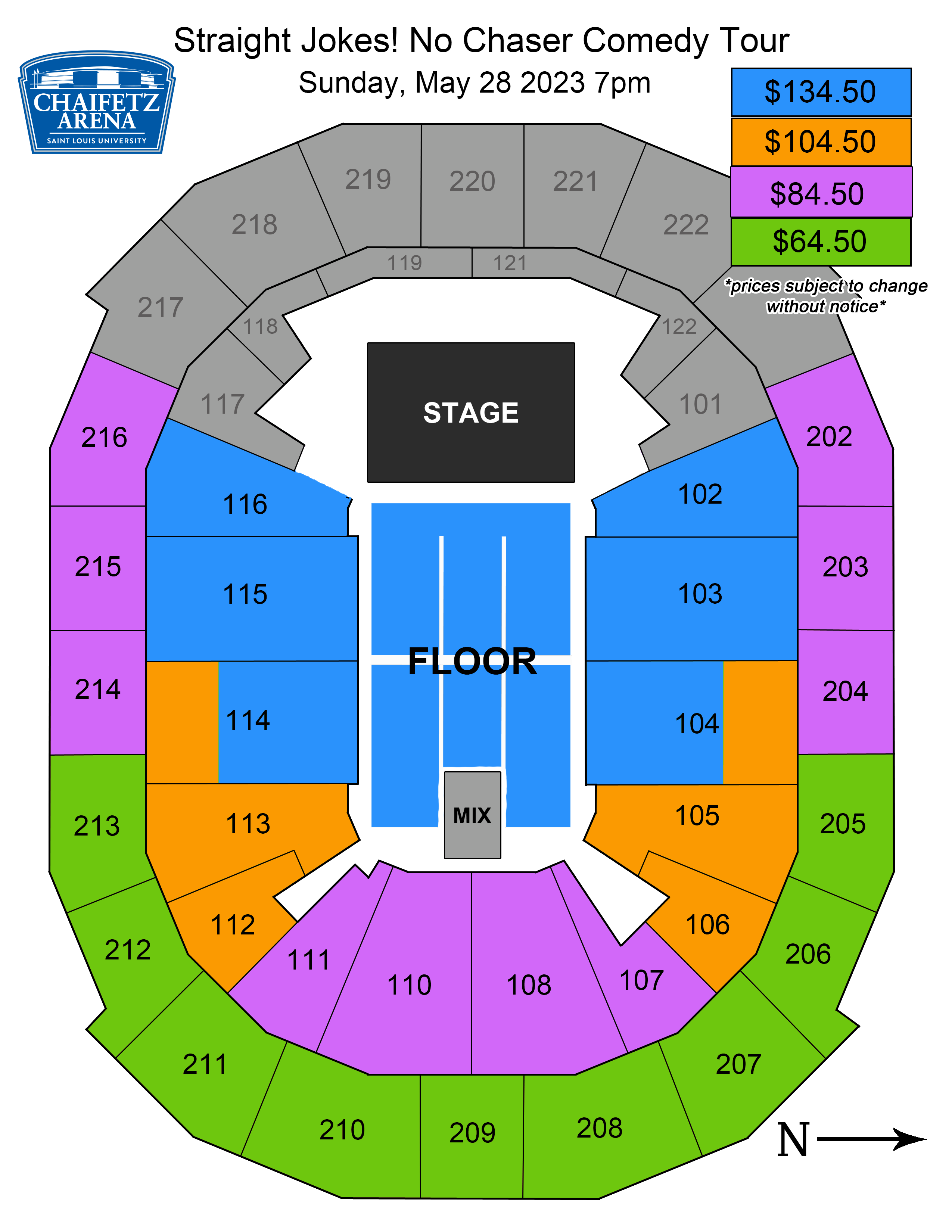 Straight Jokes! No Chaser Comedy Tour Chaifetz Arena