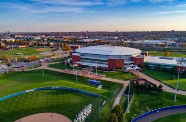 Chaifetz Arena Parking Spotlight